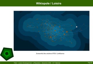 Wikiopole / Loisirs<br />Screenshot des solutions RTGI / Linkfluence<br />Page 65<br />Polen - Lozère Développement - e-Re...