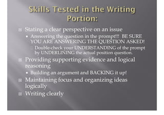 ACT Writing Prompts | PDF