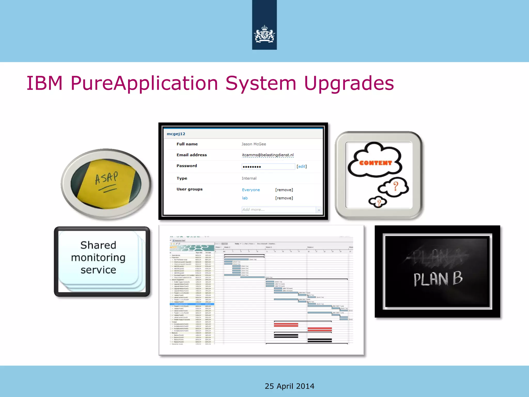 IBM PureApplication System Upgrades
25 April 2014
 
