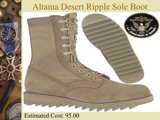 Altama Desert Ripple Sole Boot
Estimated Cost: 95.00
 