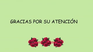 GRACIAS POR SU ATENCIÓN
 