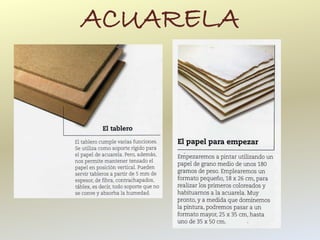 ACUARELA
 