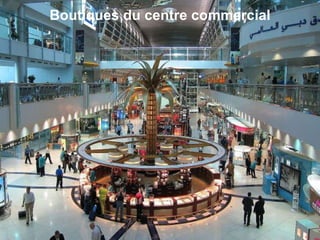 Boutiques du centre commercial