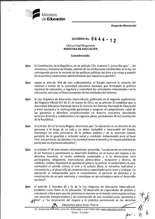 Acuerdo 444-12