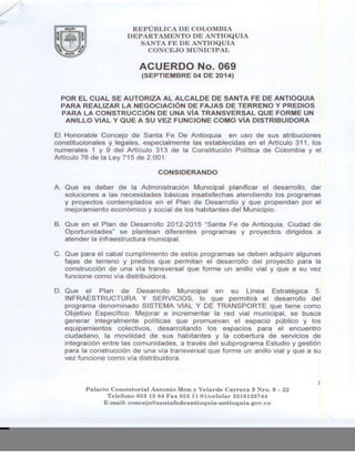 Acuerdo 069