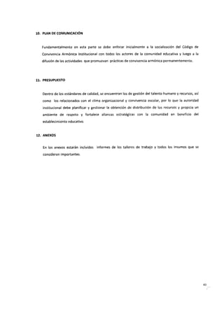 Acuerdo 332 13-ok código de convivencia