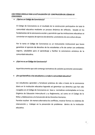 Acuerdo 332 13-ok código de convivencia