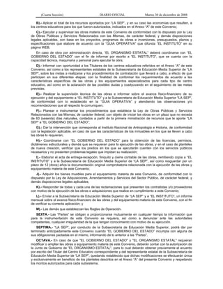 acuerdo 478, reglas de operación del programa de infraestructura