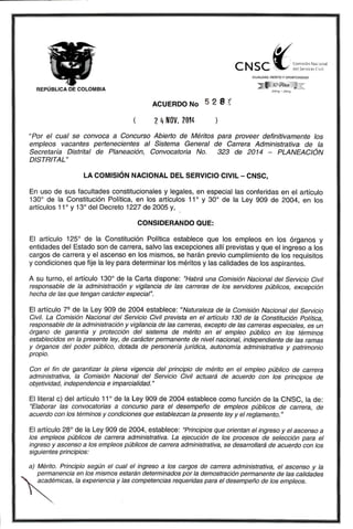 Acuerdo 528 de 2014
