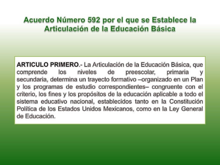 Acuerdo 592 De La Ley General De Educacion Ley Compartir