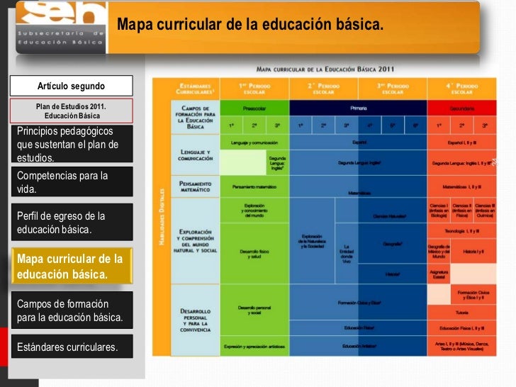 Campos De Formacion Para La Educacion Basica Acuerdo 592 es.slideshare.net