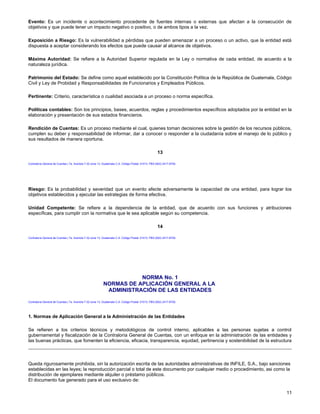 ACUERDO A-039-2023 NORMAS GENERALES Y TECNICAS DE CONTROL INTERNO ...