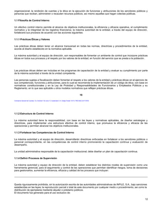 ACUERDO A-039-2023 NORMAS GENERALES Y TECNICAS DE CONTROL INTERNO ...