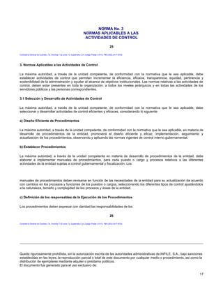 ACUERDO A-039-2023 NORMAS GENERALES Y TECNICAS DE CONTROL INTERNO ...