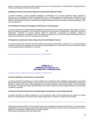 ACUERDO A-039-2023 NORMAS GENERALES Y TECNICAS DE CONTROL INTERNO ...