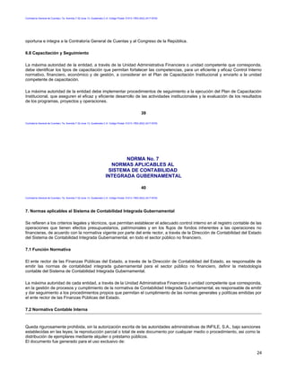 ACUERDO A-039-2023 NORMAS GENERALES Y TECNICAS DE CONTROL INTERNO ...