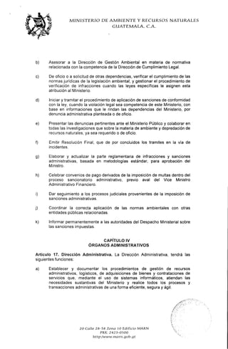 Acuerdo gubernativo 50 2015