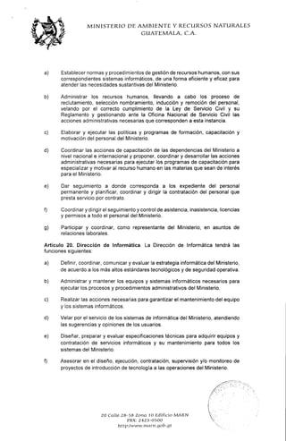 Acuerdo gubernativo 50 2015