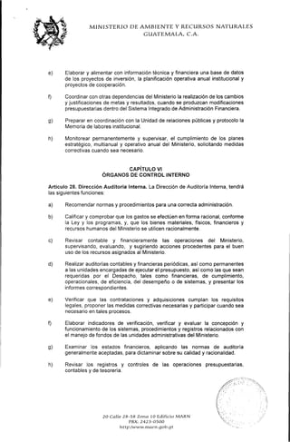 Acuerdo gubernativo 50 2015