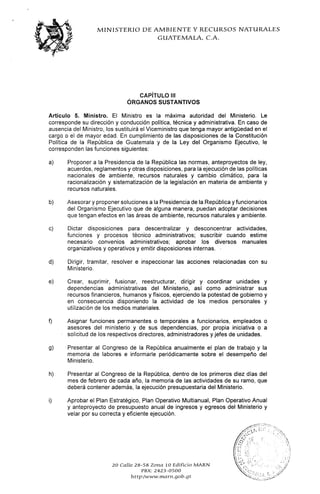 Acuerdo gubernativo 50 2015