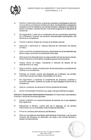 Acuerdo gubernativo 50 2015