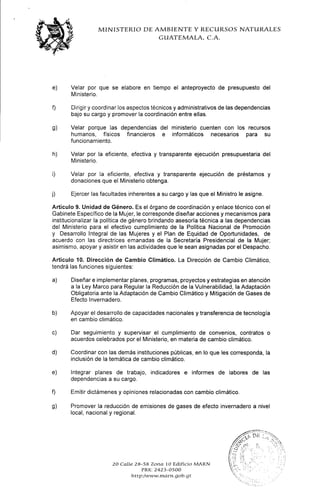 Acuerdo gubernativo 50 2015