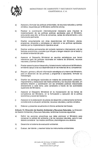 Acuerdo gubernativo 50 2015