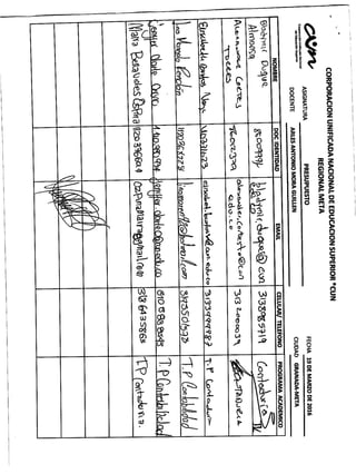 Acuerdo pedagogico firmado