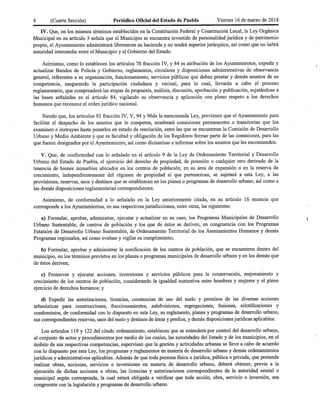 Reformas al Capítulo 17 del Coremun 