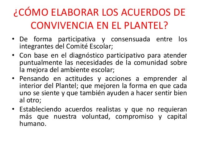 Acuerdos de convivencia PPT