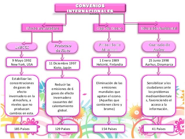 Acuerdos internacionales en Materia Ambiental