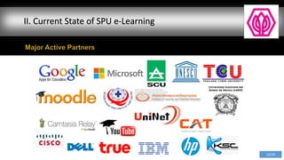 19/29
II. Current State of SPU e-Learning
 
