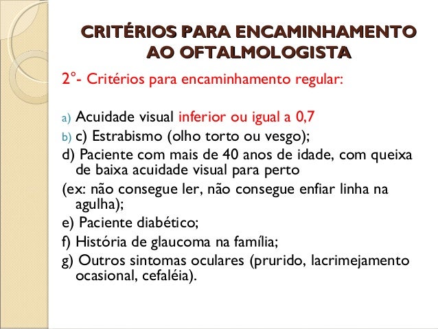 Acuidade visual Acuidade visual