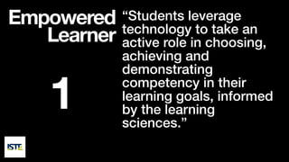 “Students develop and
employ strategies for
understanding and
solving problems in ways
that leverage the power
of technolo...