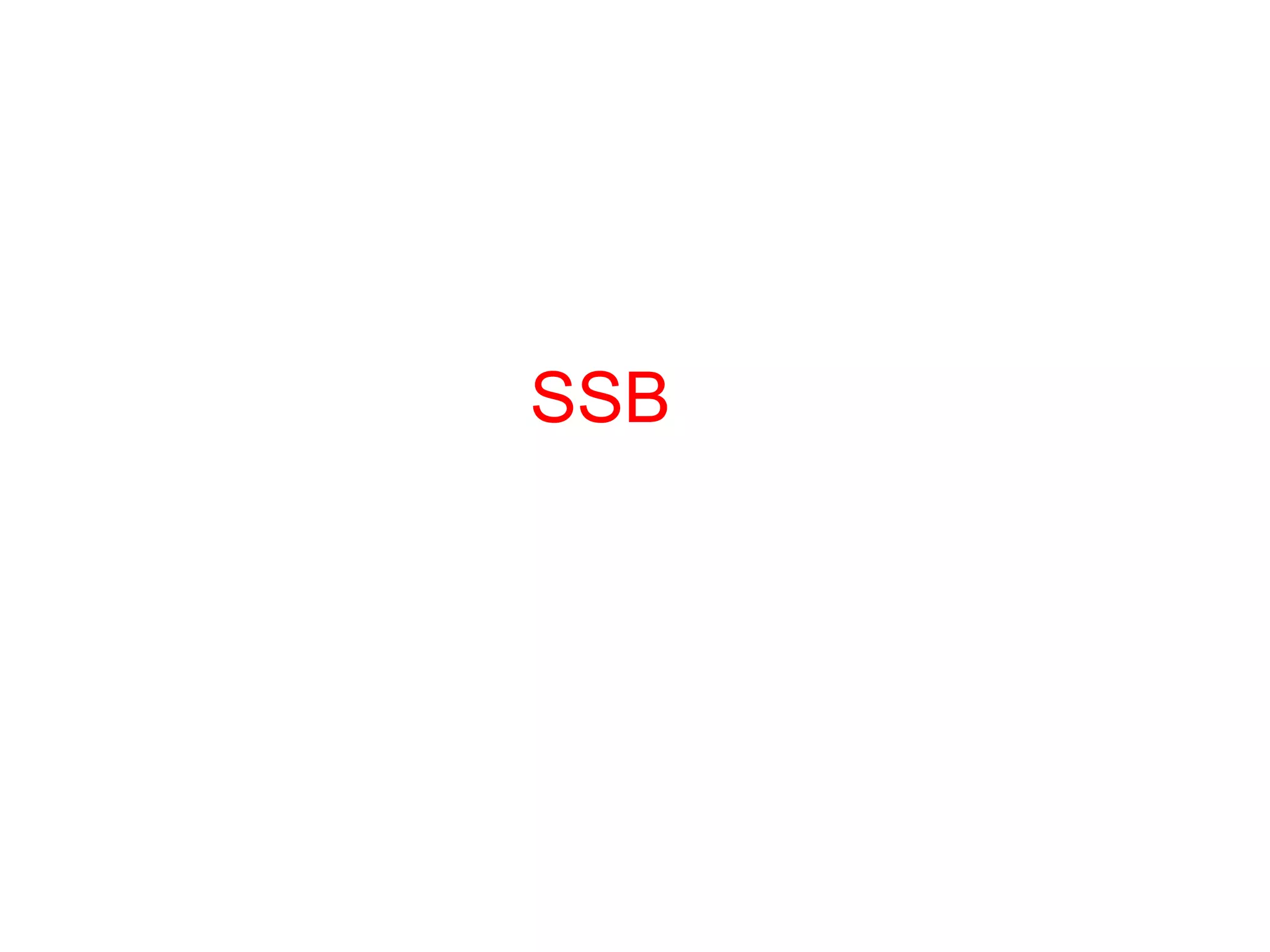 SSB
 