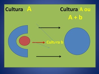 Cultura A Cultura A ou 
A + b 
Cultura b 
 