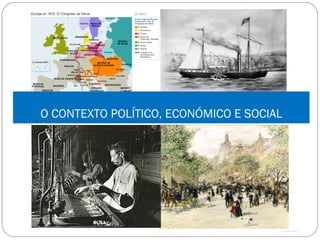 O CONTEXTO POLÍTICO, ECONÓMICO E SOCIAL
 