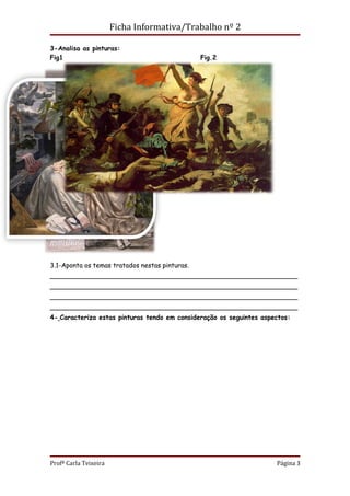 A cultura da gare o romantismo ficha 2