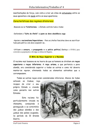 A cultura do cinema  ficha 4