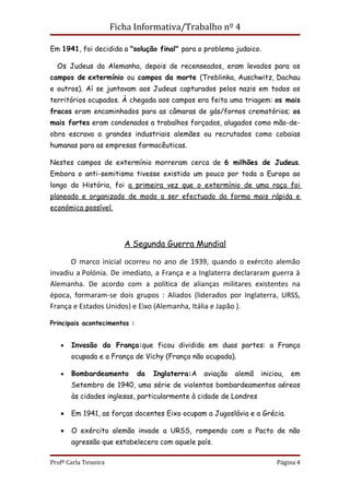 A cultura do cinema  ficha 4