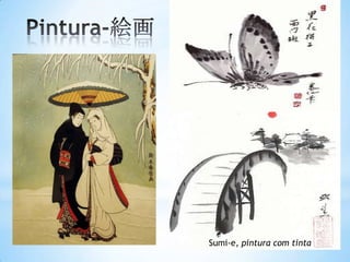 Sumi-e, pintura com tinta
 