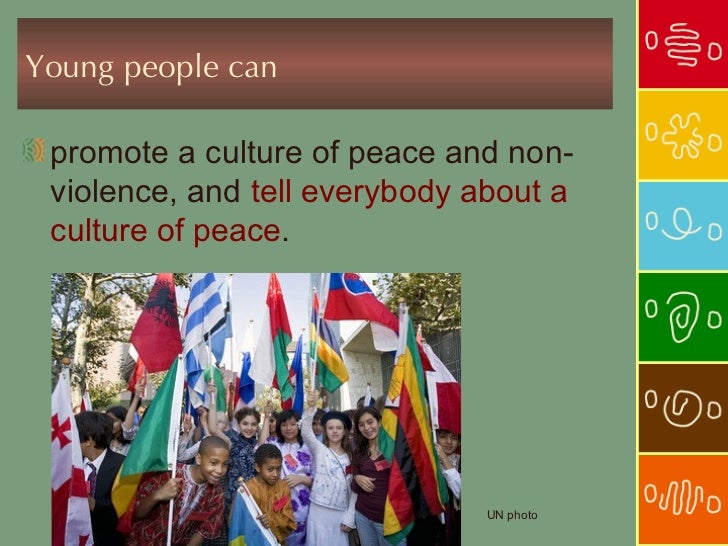 essay promoting a culture of non violence