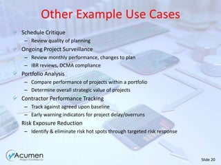 Poor quality schedule: logic, hard constraints, high durations
