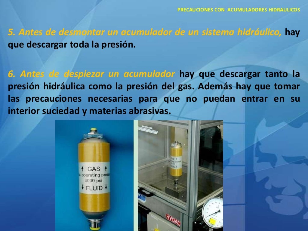 Acumuladores De Nitrogeno Para Sistemas Hidraulicos