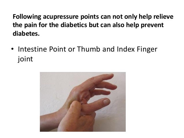 Acupressure points for diabetes Acupressure points for diabetes