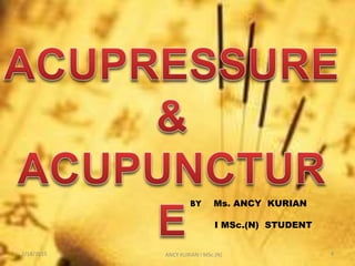`````
0
0.5
1
1.5
2
2.5
3
3.5
4
0 0.5 1 1.5 2 2.5 3 3.5
Y-Values
Y-Values
BY Ms. ANCY KURIAN
I MSc.(N) STUDENT
2/18/2015 4ANCY KURIAN I MSc.(N)
 