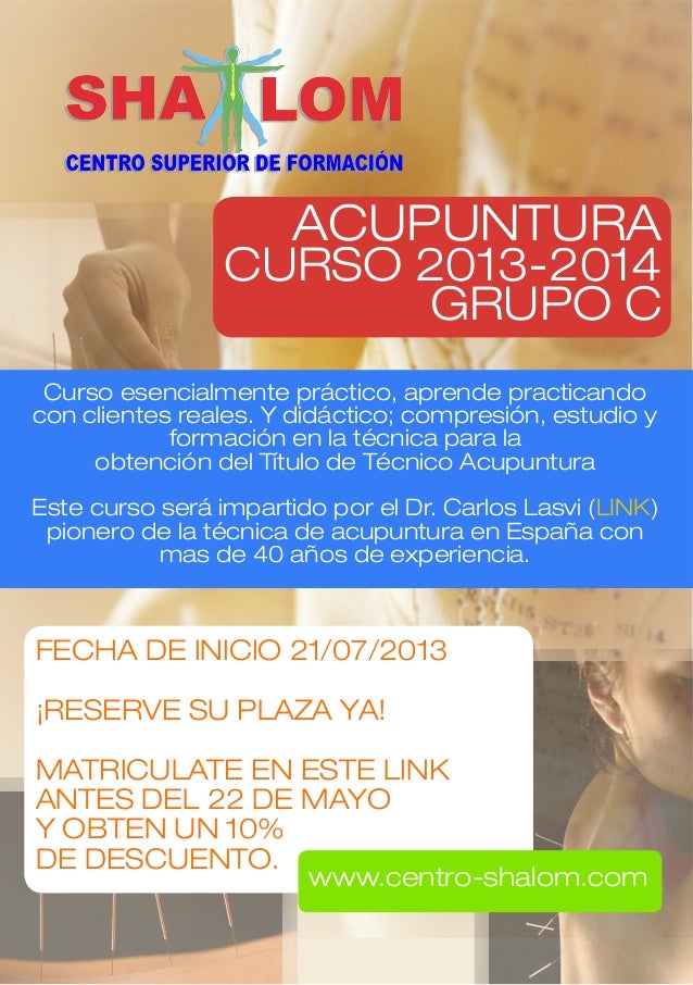 Acupuntura curso