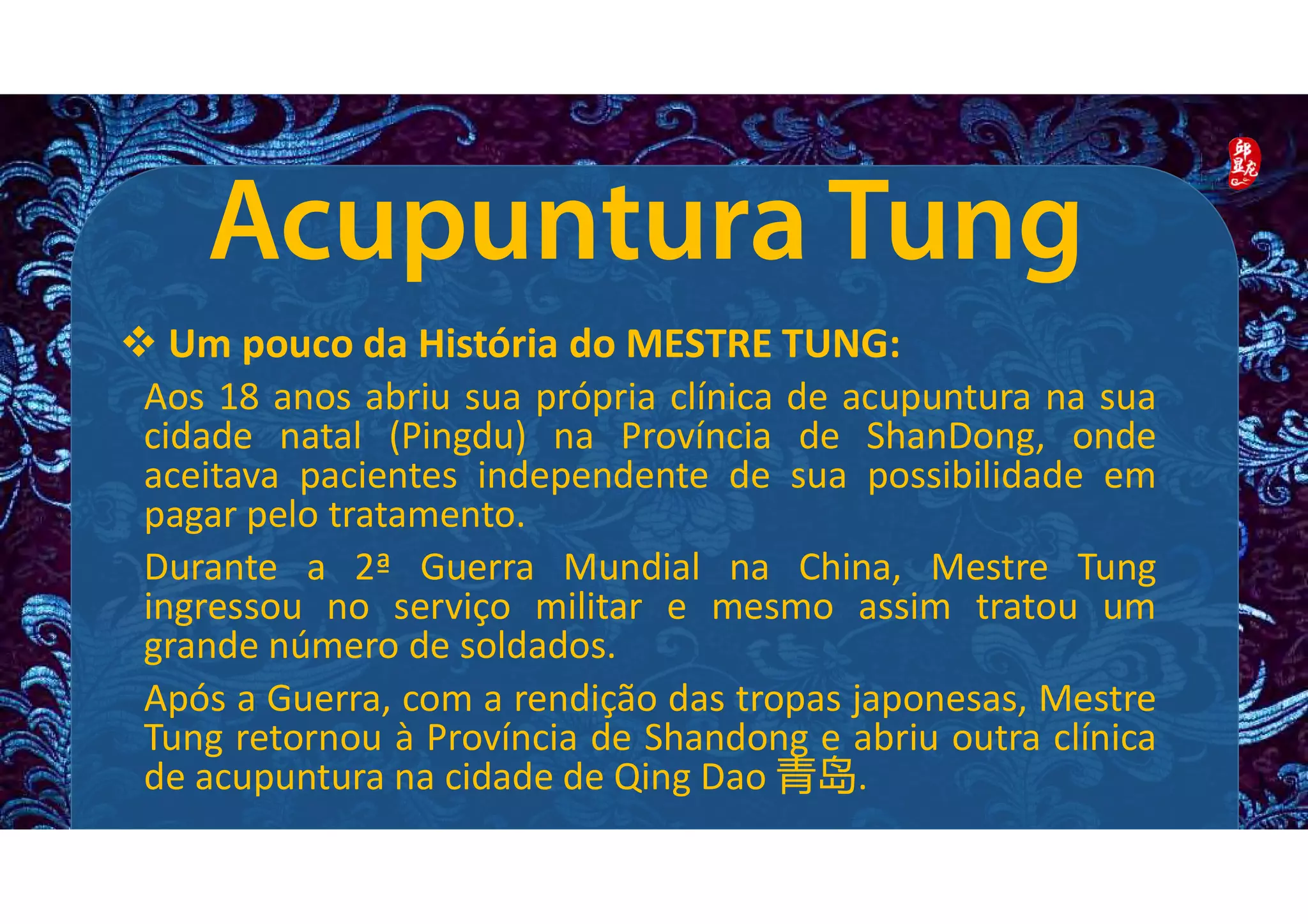 Acupuntura de mestre tung | PDF