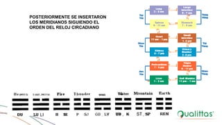 LI ST
POSTERIORMENTE SE INSERTARON
LOS MERIDIANOS SIGUIENDO EL
ORDEN DEL RELOJ CIRCADIANO
LAKE ,METAL WIND
 