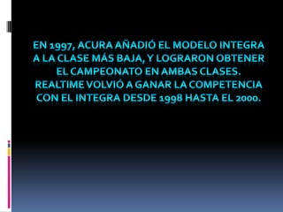 Acura. antonio horacio stiusso